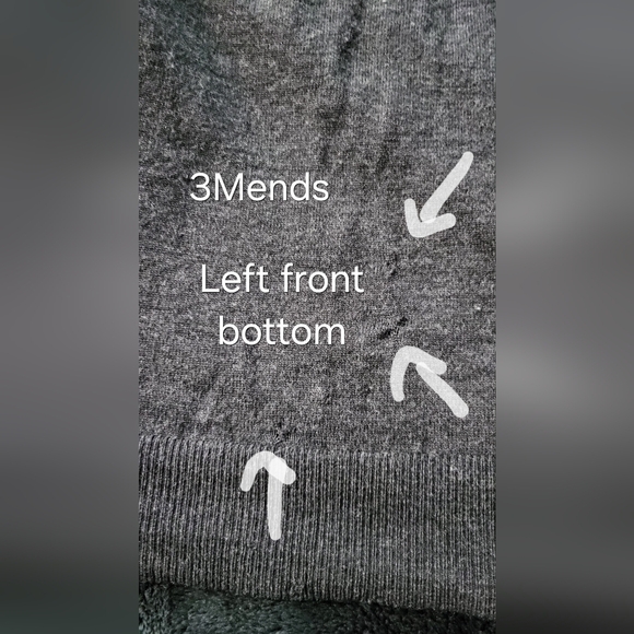 GAP Italian Merino Wool V Neck Sweater Mens XXL - Picture 3 of 8